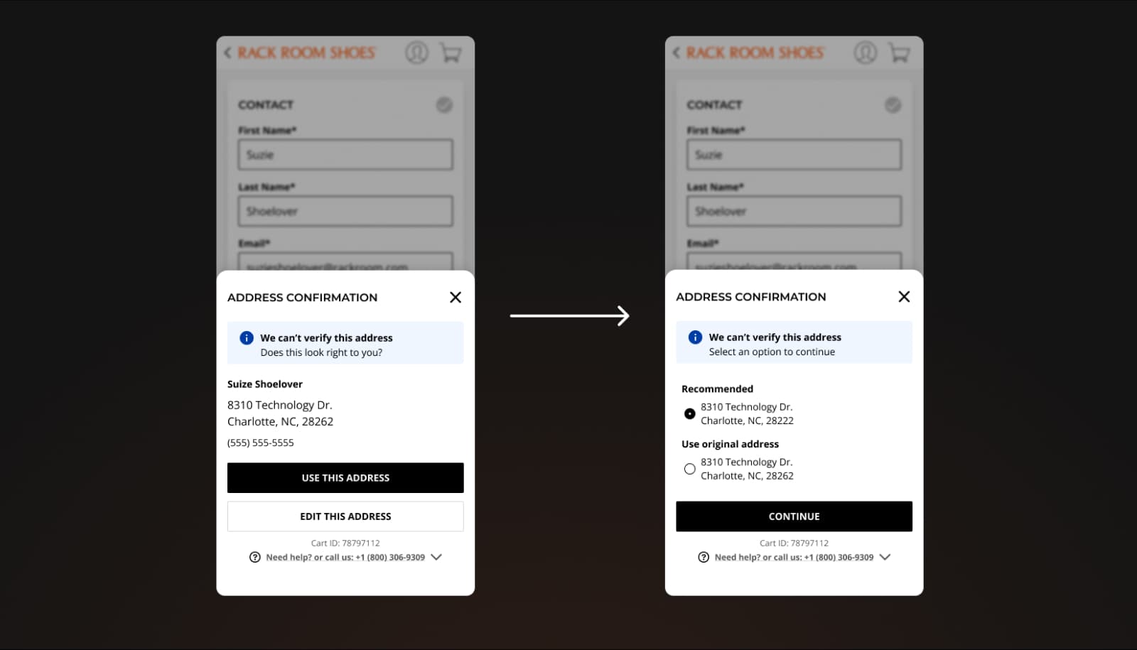Address validation revision